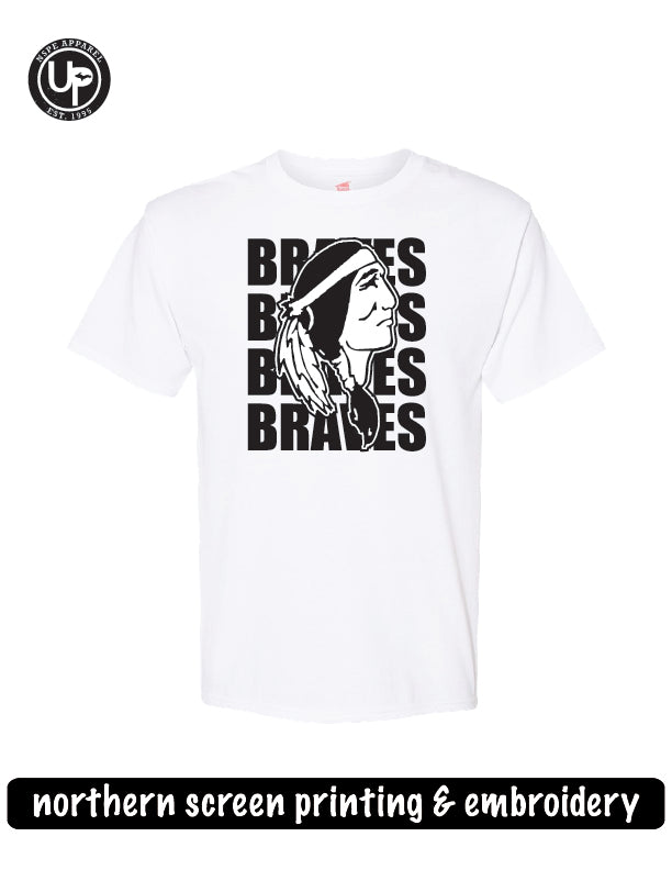 Braves, Braves – northern screen printing & embroidery