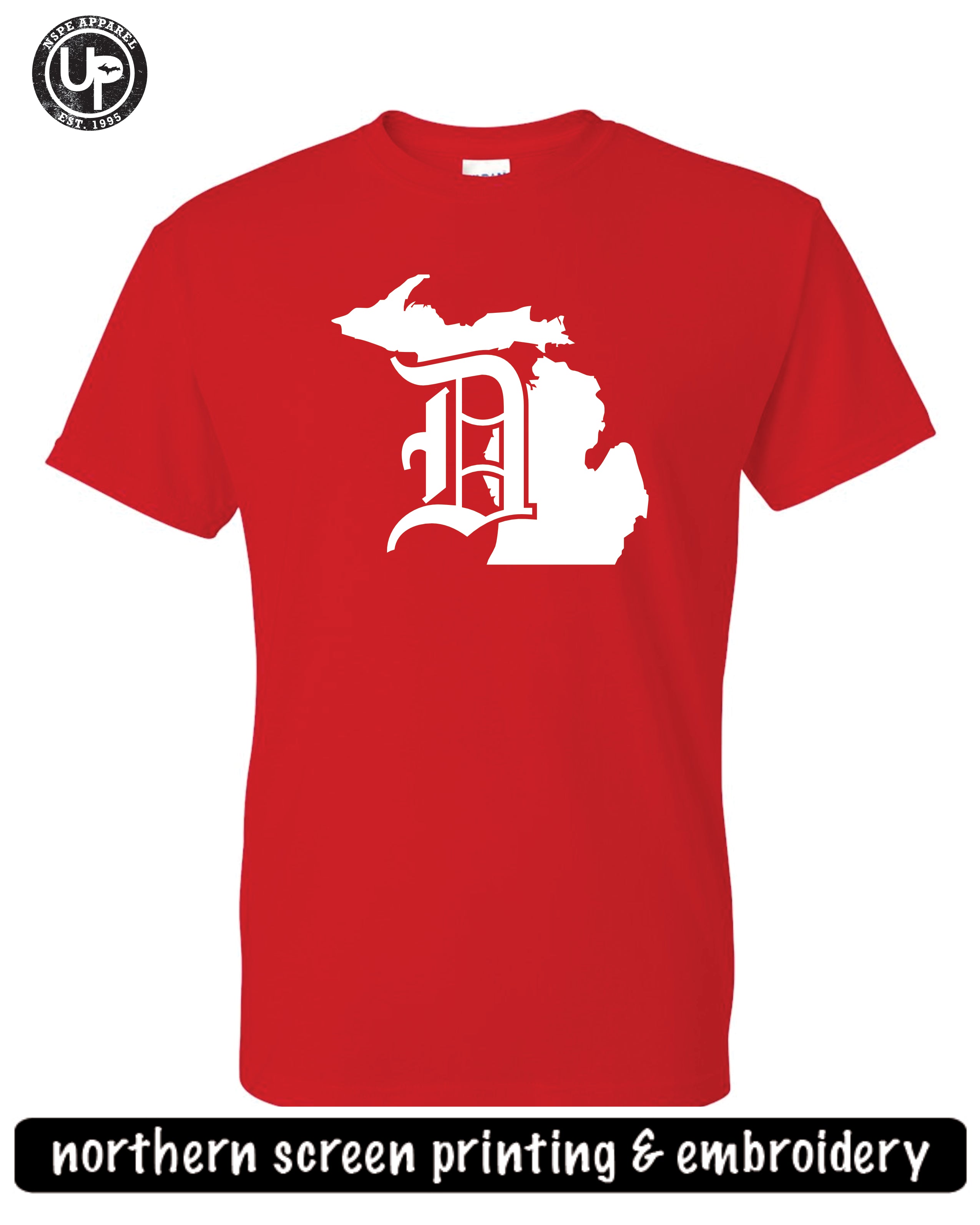 Detroit Old English D - Tshirt